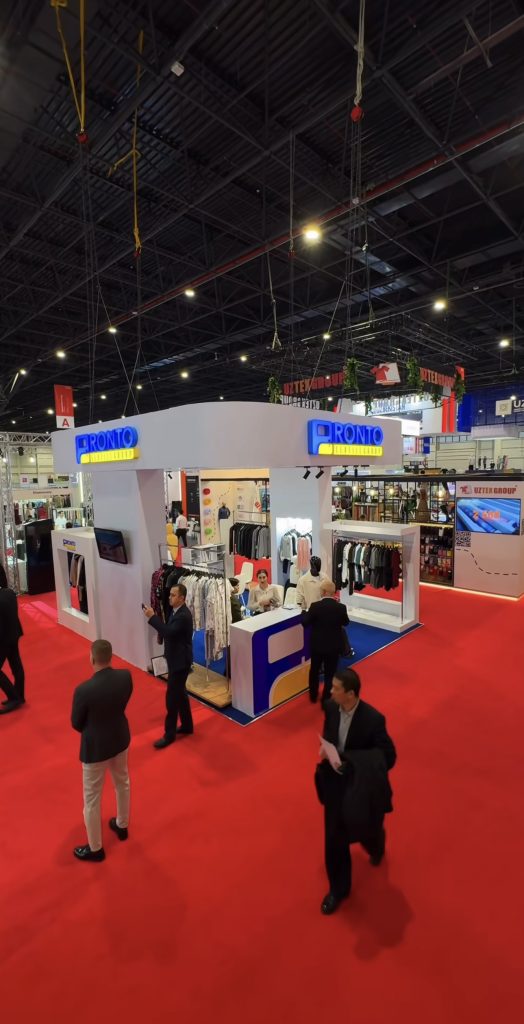 Выставочный стенд для TM «Pronto Textile Group» в CAEX