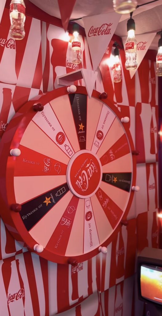 Креативные фотозоны для TM «Coca-Cola» в парке Anhor