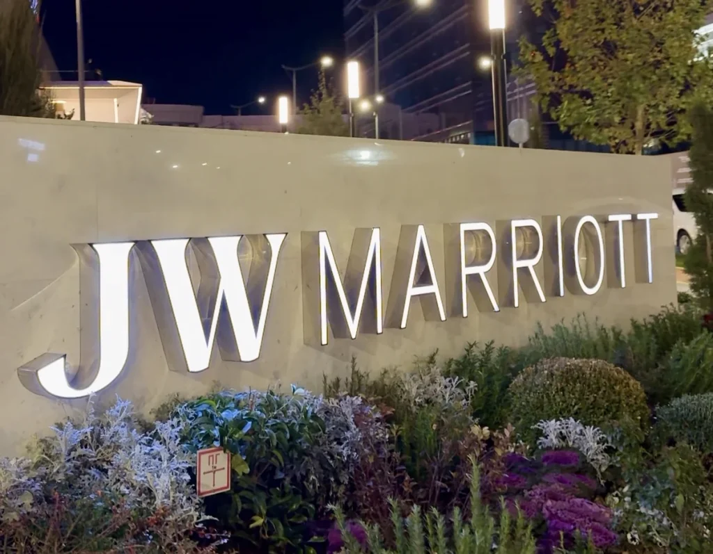 Image Signage for JW Marriott