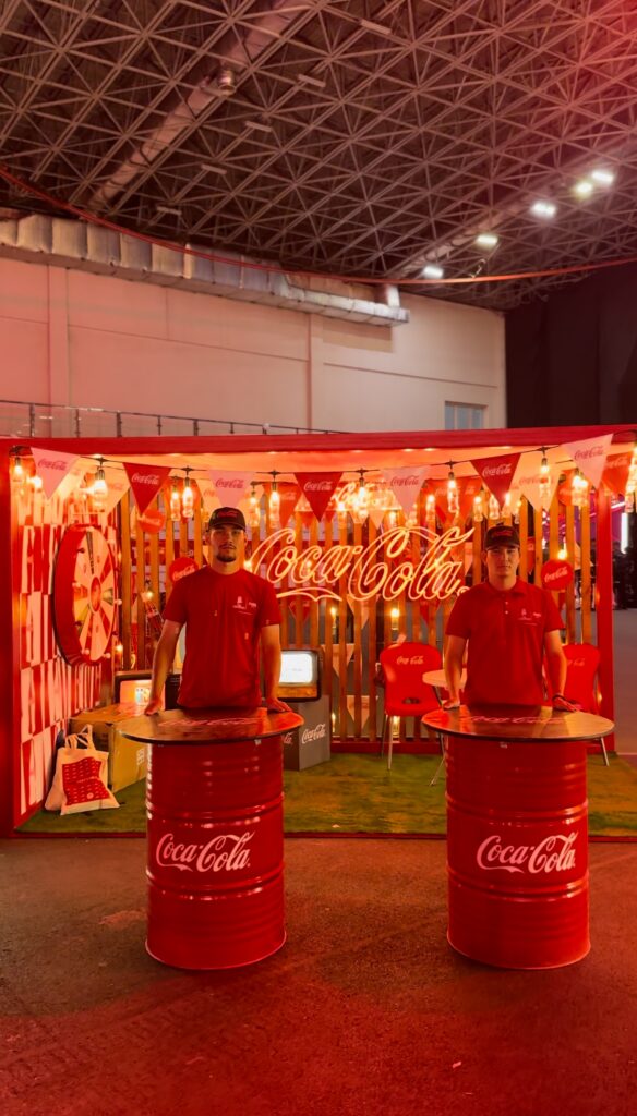 Брендированные бочки для ТМ «Coca-Cola»