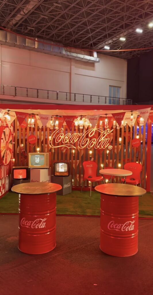Брендированные бочки для ТМ «Coca-Cola»