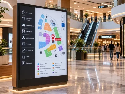 Shopping Mall Navigation in Tashkent: Layout, Price, Installation
